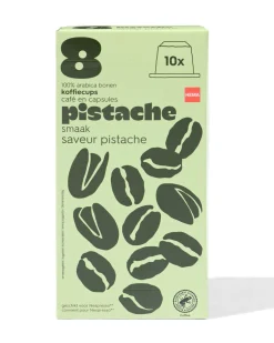 koffiecapsules pistache - 10 stuks