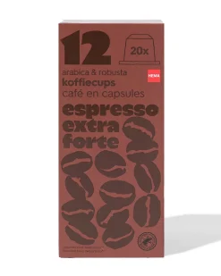 koffiecups extra forte - 20 stuks