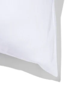 kussensloop 50x160cm zacht katoen wit