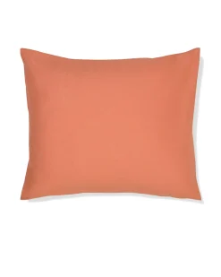 kussensloop 60x70cm zacht katoen oranjerood