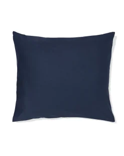 kussensloop 60x70cm zacht katoen donkerblauw