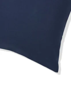 kussensloop 60x70cm zacht katoen donkerblauw