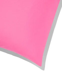 kussensloop 60x70cm zacht katoen felroze