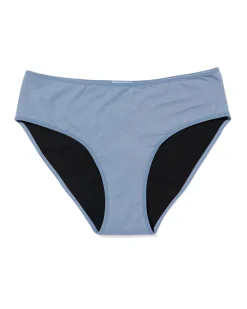 lekvrij hipster katoen voor licht urineverlies middenblauw