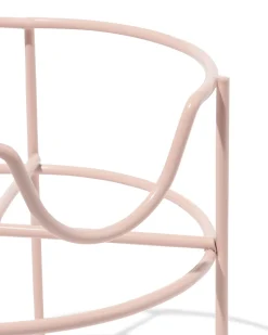 limonadetap standaard 16.5x16.5x16cm metaal roze