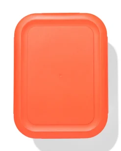 lunchbox 19.8x14.8x8cm rood-beige