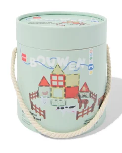 magnetische bouwtegels boerderij 20-delig