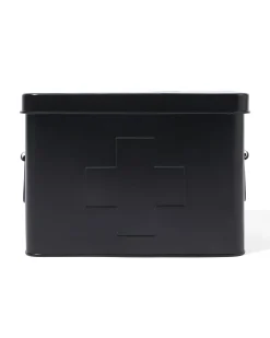 medicijnbox klein zwart 14.5x23x16