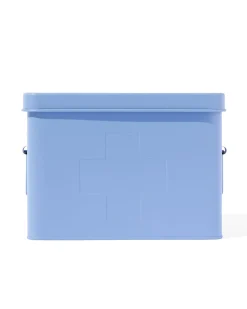 medicijnbox 14.5x23x16 frisblauw