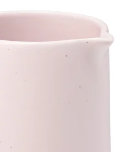 melkkan 180ml aardewerk spikkel roze