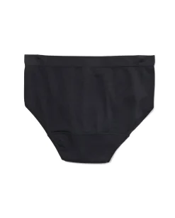 menstruatiehipster naadloos lichte absorptie zwart