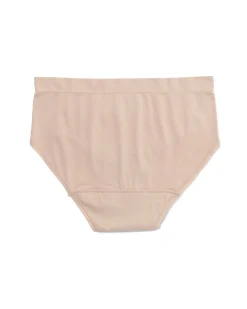 menstruatiehipster naadloos lichte absorptie beige