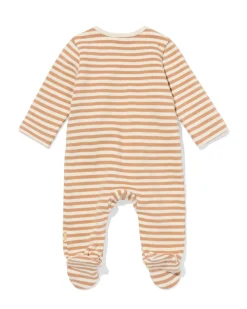 newborn boxpakje strepen bruin