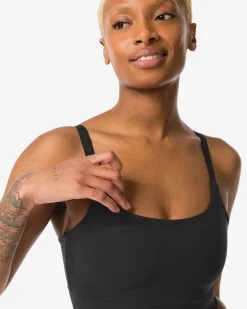 niet voorgevormde top zonder beugel smoothing zwart