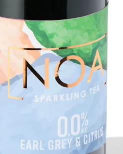 NOA sparkling tea earl grey citrus 750ml