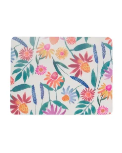 placemat kunststof 32x42 wilde bloemen