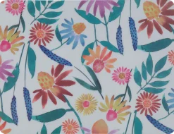 placemat kunststof 32x42 wilde bloemen