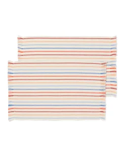 placemats 35x45 strepen - 2 stuks