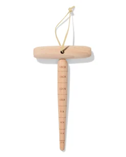 pootstok 18.5cm hout