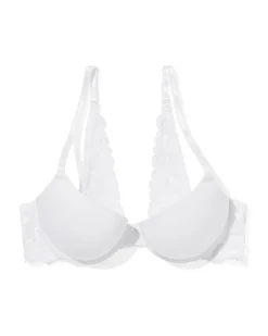 push-up bh met beugel wit