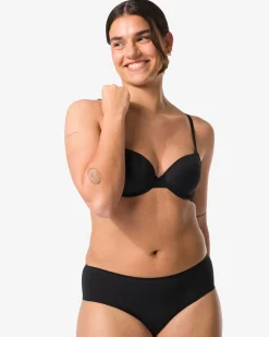 push-up bh met beugel zwart