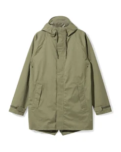 regenjas voor volwassenen khaki