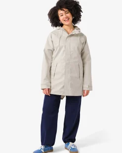 regenjas voor volwassenen beige