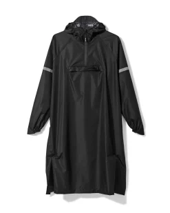 regenponcho voor volwassen lichtgewicht zwart