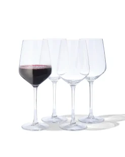 rodewijnglazen 490ml - 4 stuks