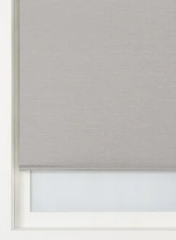 rolgordijn structuur fijn lichtdoorlatend taupe - HEMA