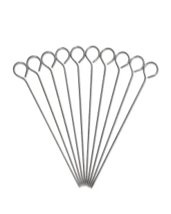satéprikkers rvs - 10 stuks