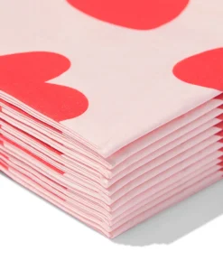 servetten 33x18cm papier floraal - 12 stuks
