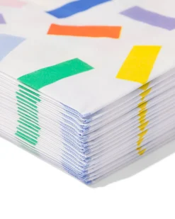 servetten 24x24cm papier kleur - 20 stuks