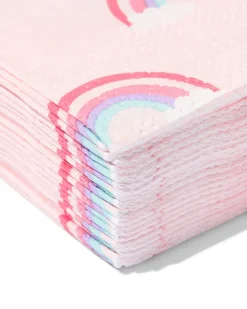 servetten 24x24cm papier regenbogen - 20 stuks