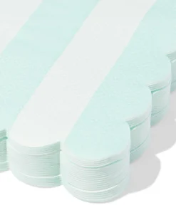 servetten 24x24cm papier strepen blauw - 20 stuks