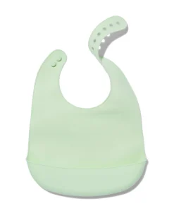 slabbetje met bakje groen