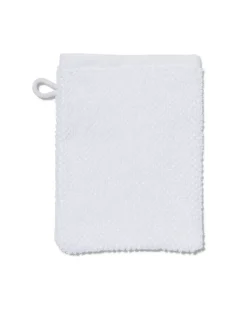tweedekans washand recycled katoen 16x21 wit
