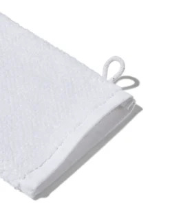 tweedekans washand recycled katoen 16x21 wit