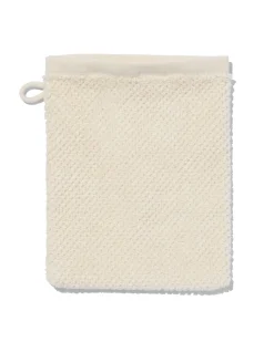 tweedekans washand recycled katoen 16x21 ecru