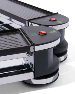 uitklapbare gourmet raclette set 8 personen