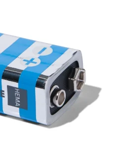 9V alkaline extra power batterij