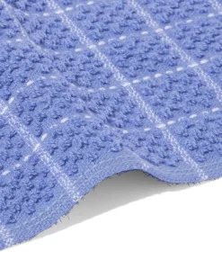 vaatdoekjes 30x30 katoen blauw - 2 stuks