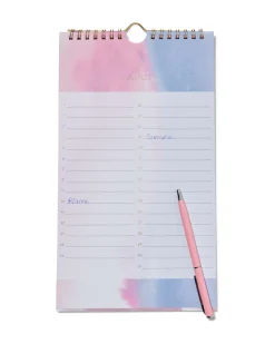 verjaardagskalender 28x16 paars