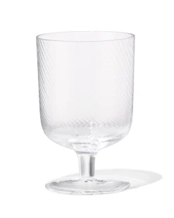 wijnglas 250ml Bergen glas twist reliëf