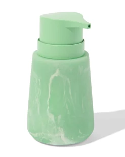 zeeppomp 15x⌀8cm epoxy marmerlook groen