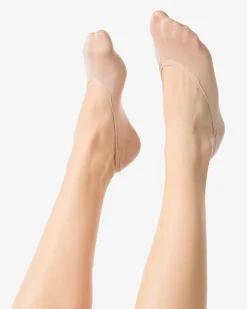 2-pak kousenvoetjes nude
